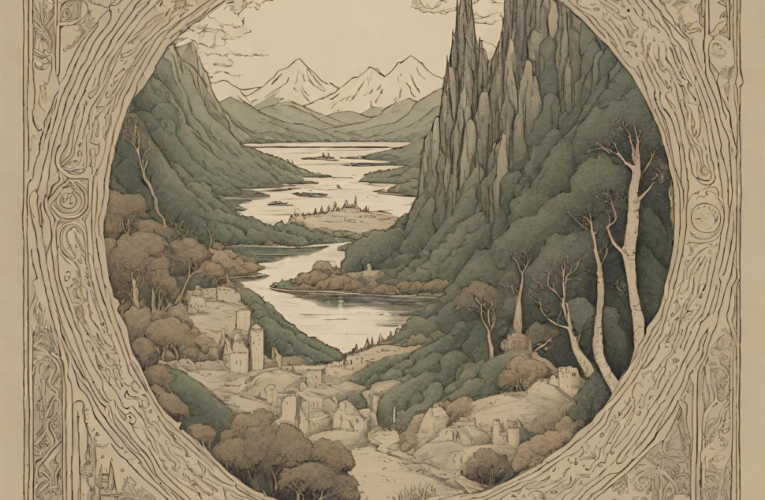 J.R.R. Tolkien e il Suo Leggendario Mondo: Un’Esplorazione dei Suoi Capolavori Letterari