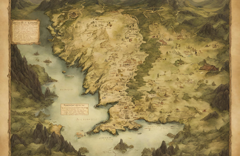 Guida Completa alla Terra di Mezzo: Una Mappa Virtuale attraverso i Luoghi Iconici